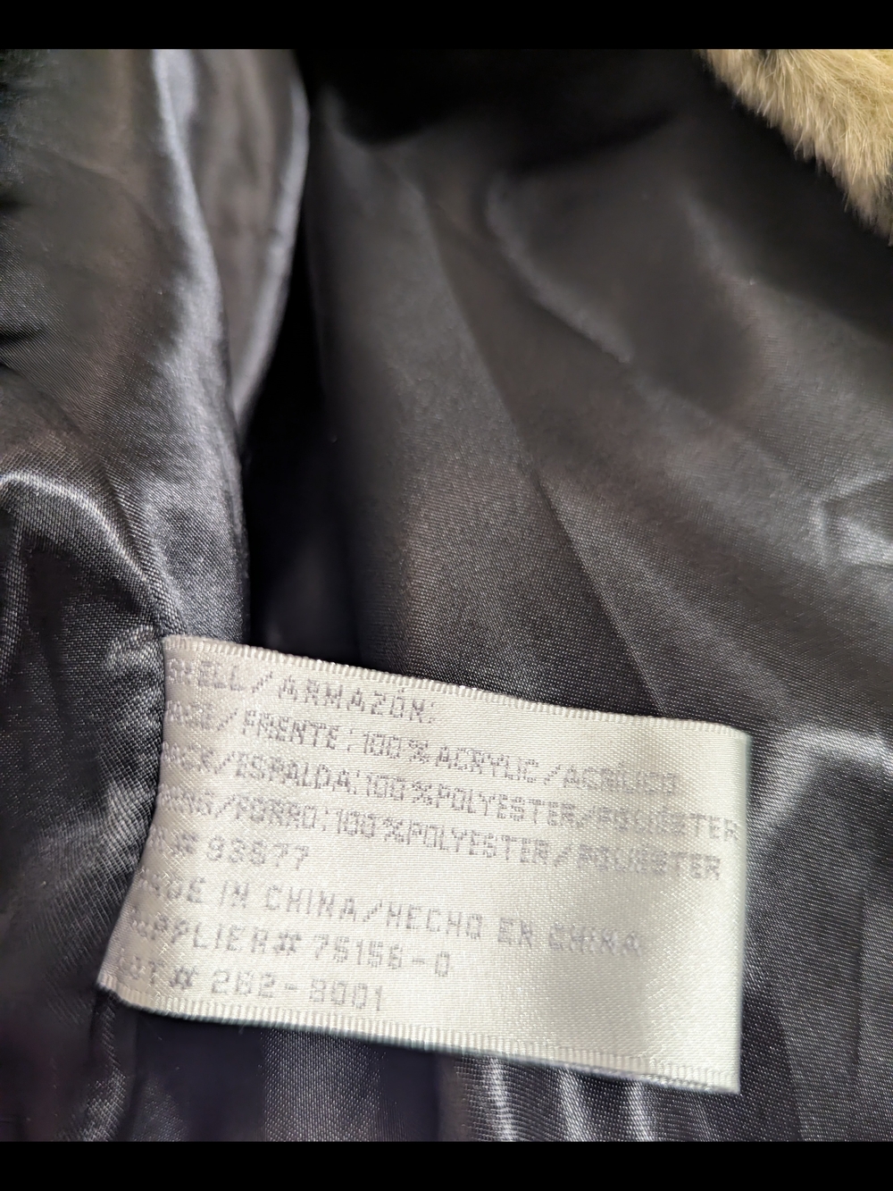 Worthington Leopard Spot Faux-Fur Teddy Coat in Light Brown and Black - Picture 8 of 8